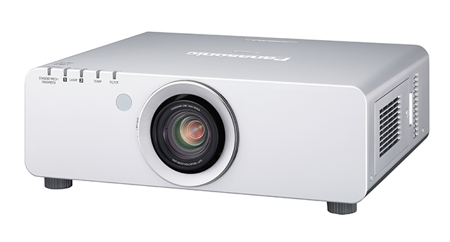 Panasonic PT-D6000E - side view