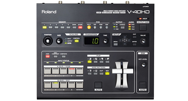 Roland V-40HD front